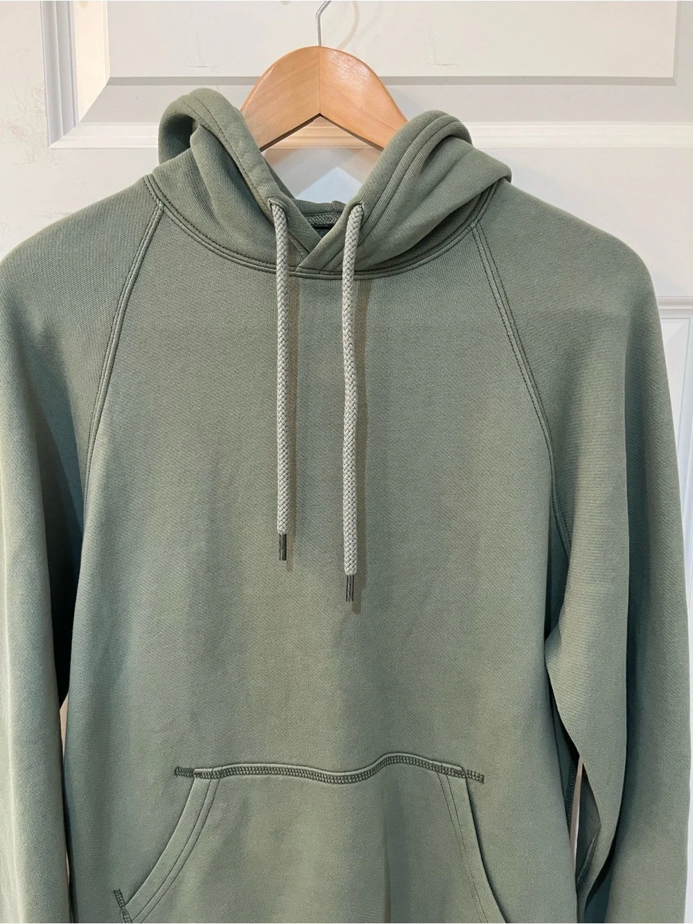 Faherty High Standard Fleece Hoodie Organic Pima Cotton Aspen Green Size‎ Small